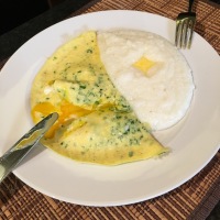 Poached Egg Omelette
